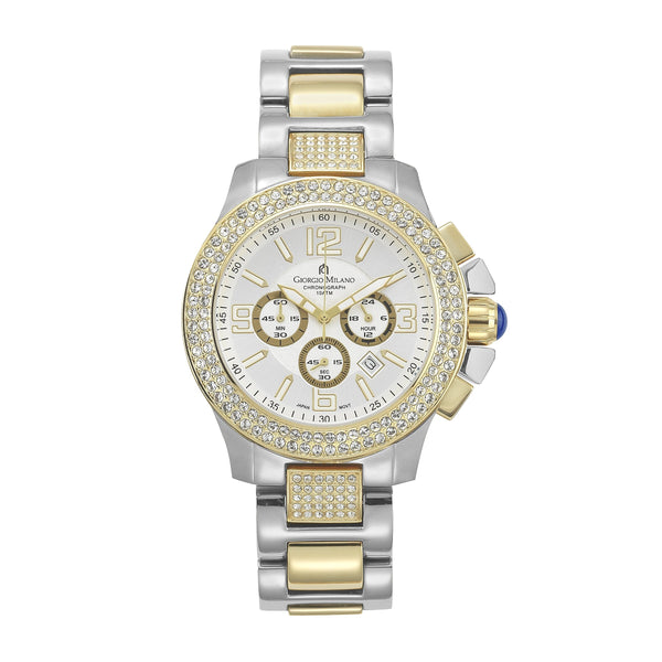 Giorgio Milano Gold Steel Chronograph Unisex Watch - 839STG02