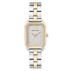 Anne Klein Two-Tone Steel Silver Dial Women's Watch - AK3775SVTT