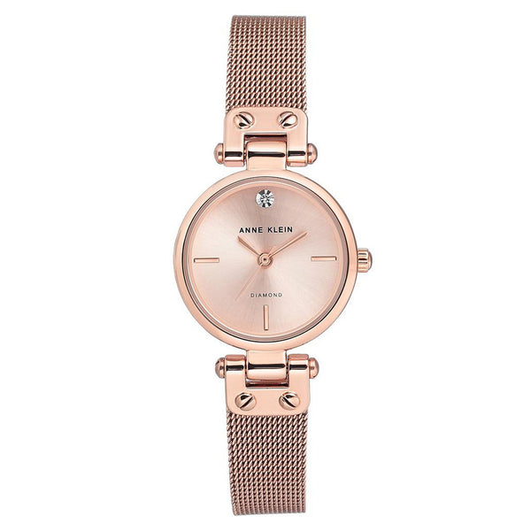 Anne Klein Rose Gold Mesh Women's Watch - AK3002RGRG