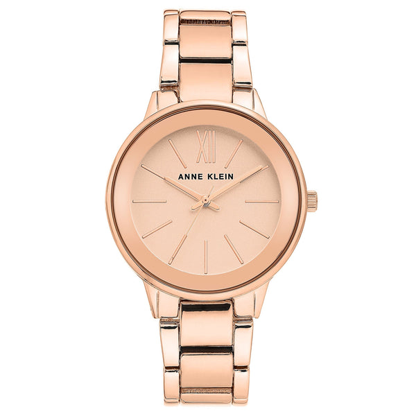 Anne Klein Rose Gold Band Women's Watch - AK3750RGRG