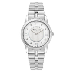 Mathey-Tissot Artemis Silver Steel White Dial Swiss Made Women's Watch - D1086AI