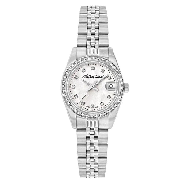 Mathey-Tissot Mathy IV 26 mm Silver Stainless Steel Swiss Made Women's Watch - D709AQI