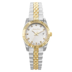 Mathey-Tissot Mathy III Stainless Steel White Dial Swiss Made Women's Watch - D810BI