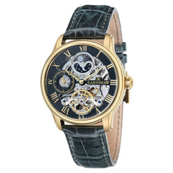 Earnshaw Longitude Midnight Green Automatic Skeleton Men's Watch - ES-8006-09