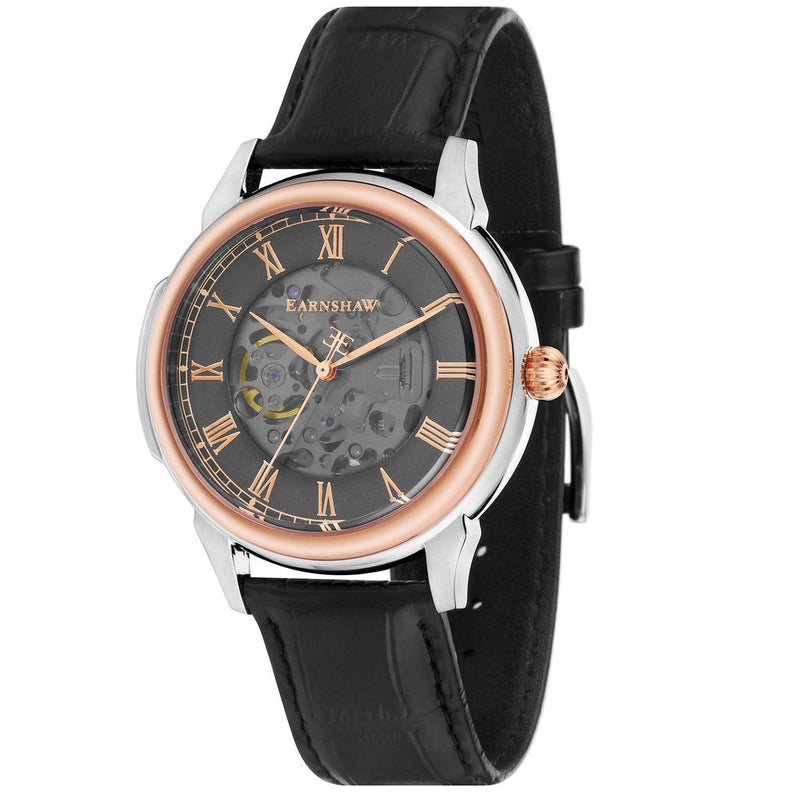 Earnshaw Observatory Automatic Leather Men's Watch - ES-8805-04