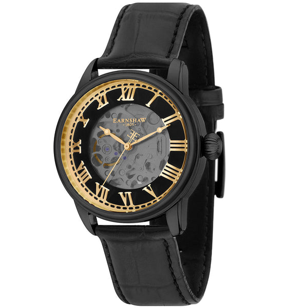 Earnshaw Precisto Longitude Skeleton Men's Watch - ES-8808-03