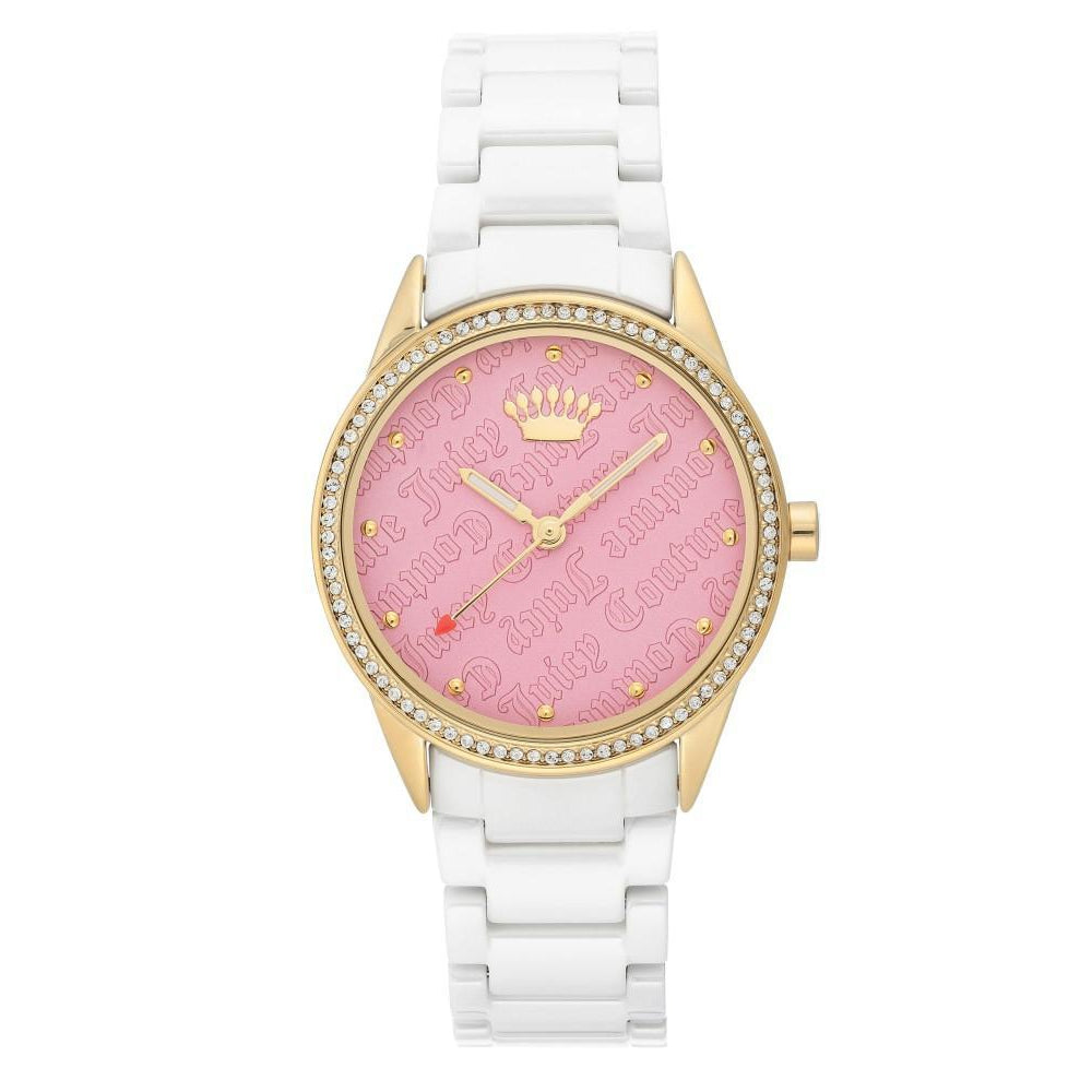 Juicy Couture Light Pink Dial with Swarovski Crystals Ladies Watch J GDL Accessories