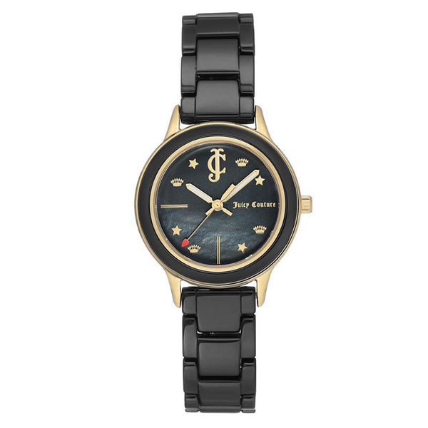 Juicy Couture Black Ceramic Women's Watch - JC1046BKGB