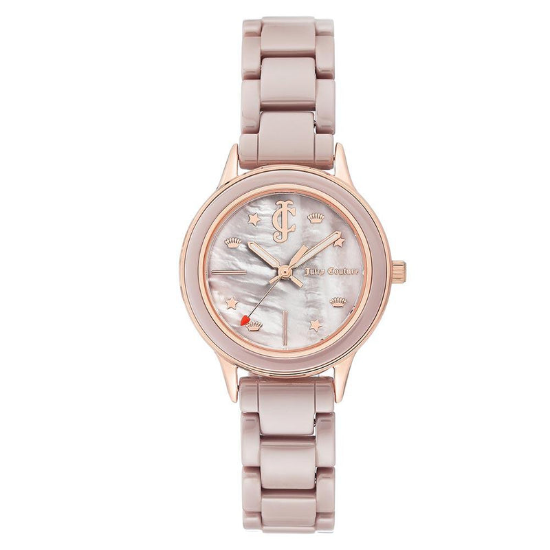 Juicy Couture Taupe Ceramic Women's Watch - JC1046TPRG