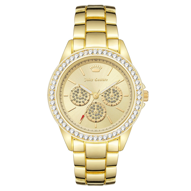 Juicy Couture Gold Band Light Champagne Dial Women's Watch - JC1284CHGB