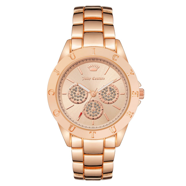 Juicy Couture Rose Gold Band Women's Watch - JC1296RGRG