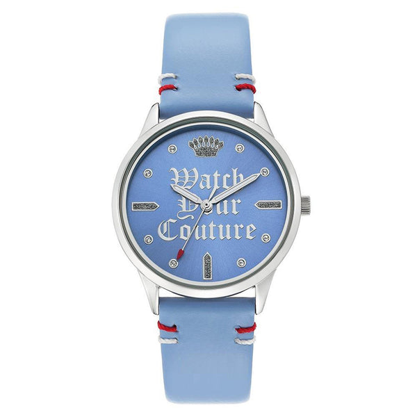 Juicy Couture Light Blue Leather Women's Watch - JC1313LBLB