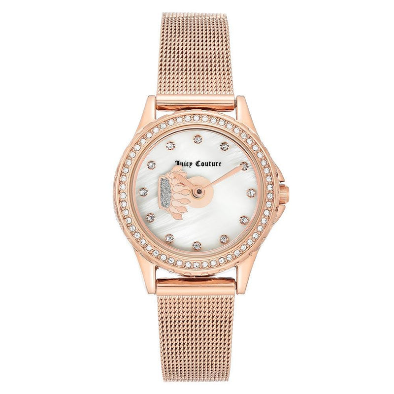 Juicy Couture Rose Gold Mesh Women's  Watch - JC1322MPRG