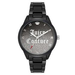 Juicy Couture Black Band Glitter Ombre Dial Women's Watch - JC1331BKBK