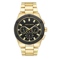 Vince Camuto Gold Steel Men's  Watch - VC1104BKGP