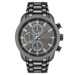 Vince Camuto Gunmetal Band Multi-function Men's Watch - VC1133GYDG