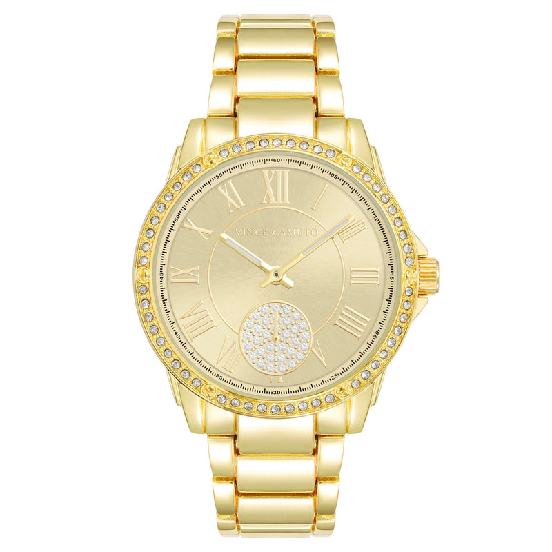 Vince Camuto Gold Band Women's Watch - VC5360CHGP