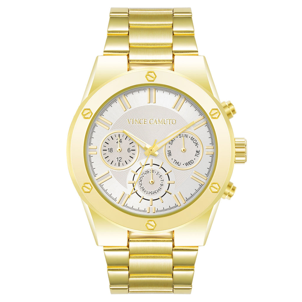 Buy Vince Camuto Two-Tone Mesh Women's Watch Gold Tone & Silver Watch  Online at Lowest Price Ever in India | Check Reviews & Ratings - Shop The  World